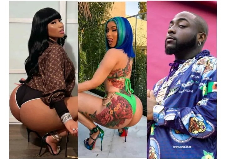 2 Famous Female Rappers Who Have Met And Worked With Davido