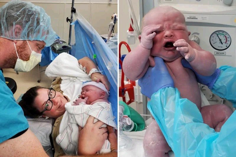 Brazilian Woman Gives Birth To Giant Baby, Weighting In At A Record- Breaking Amount