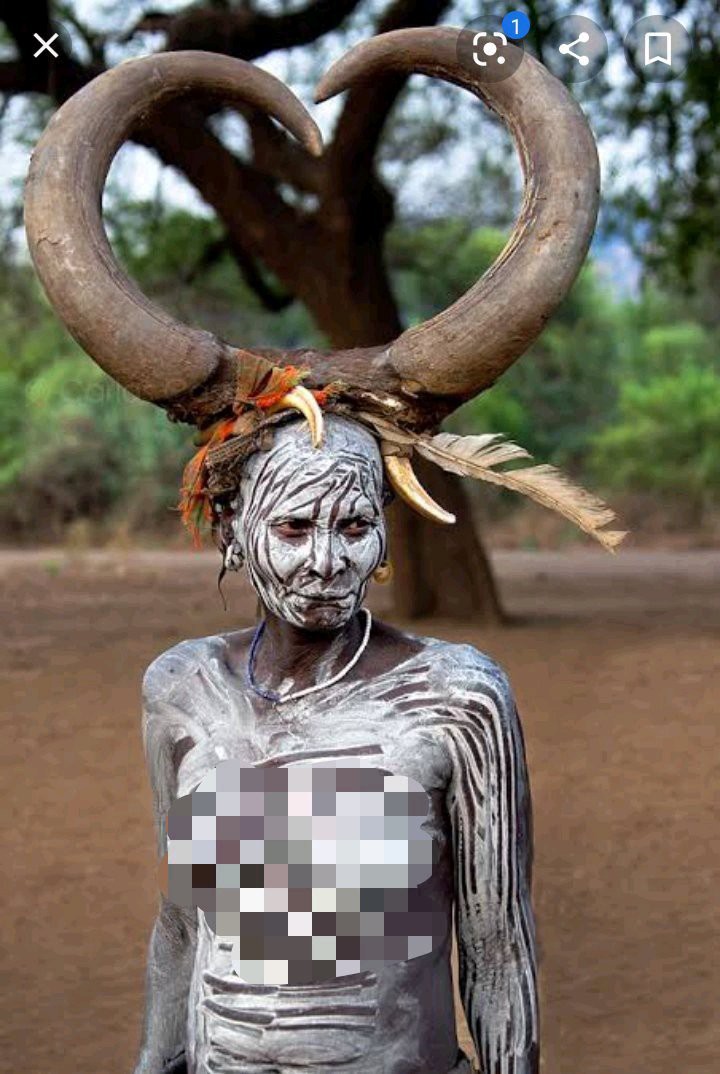 Meet The Tribe That Wears Horn On Their Head To Show Beauty