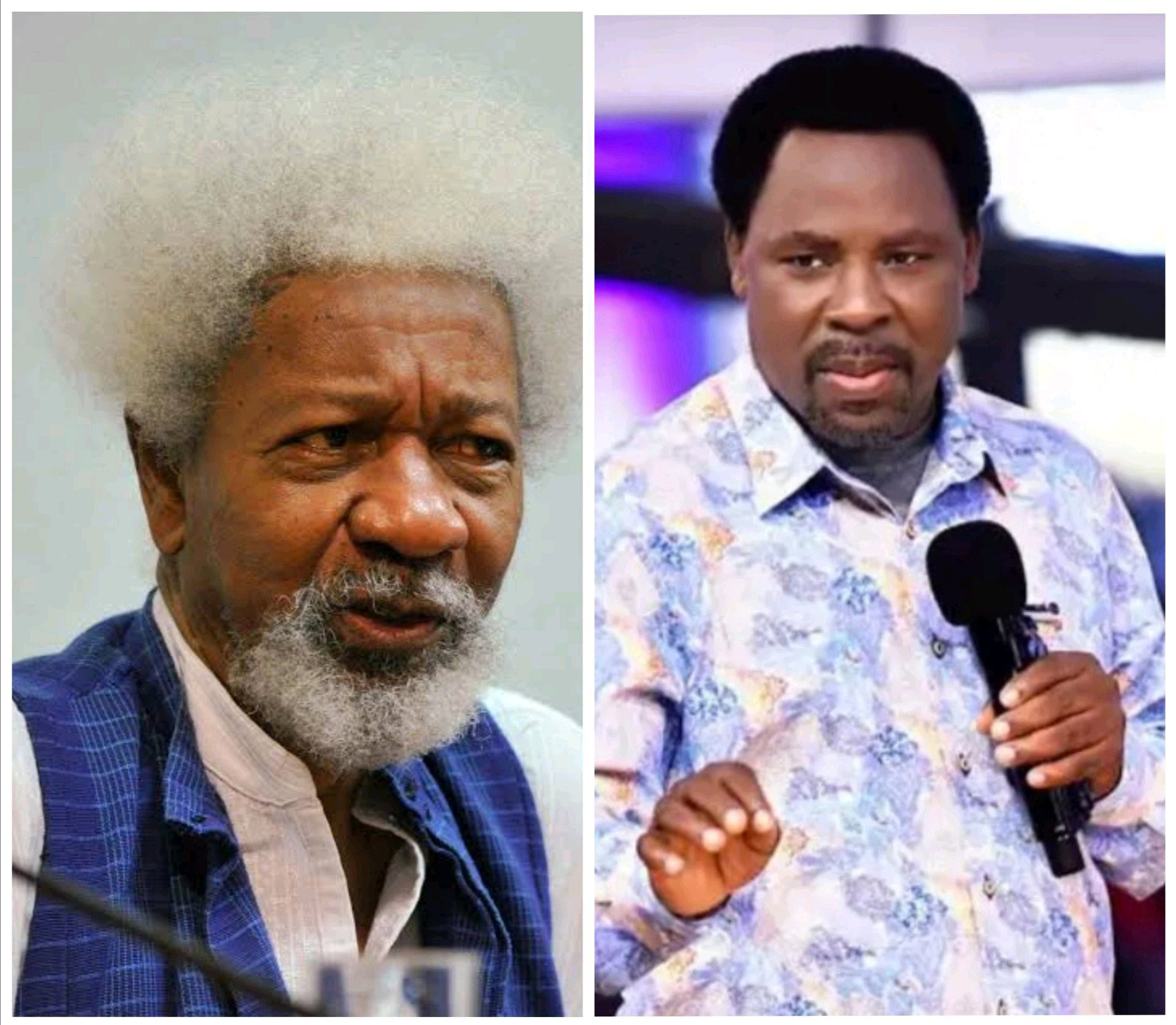 I Dedicated Some Time To Study TB Joshua While He Was Alive. I Conversed About Him With The Then-Governor Of Lagos – Soyinka